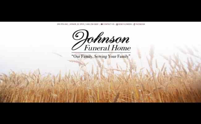 Johnson Funeral Home Aynor Sc Obituaries 2023 Best Info